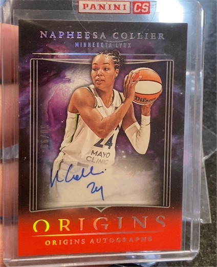 2024 Panini Origins WNBA Origins Autographs #OA-NC Napheesa Collier — front