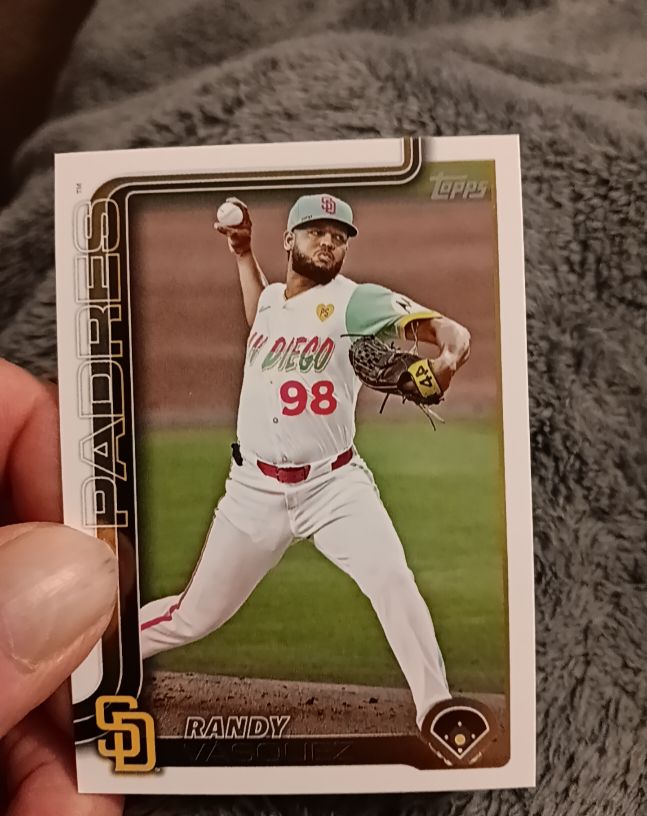 2025 Topps Series 2 #456 Randy Vasquez — front