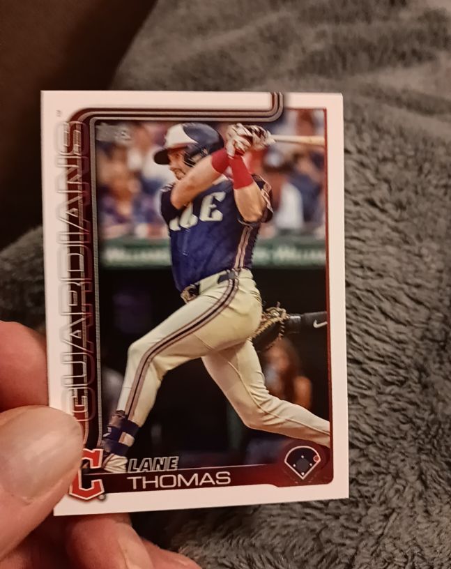 2025 Topps Series 1 #3 Lane Thomas — front