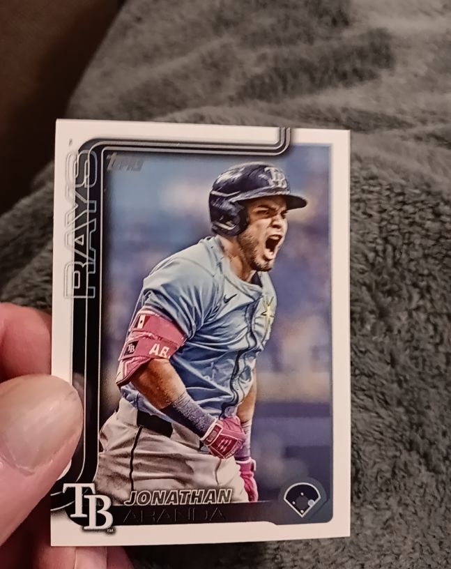 2025 Topps #678 Jonathan Aranda — front