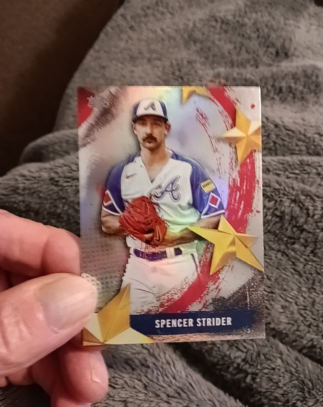 2025 Topps Series 2 Stars of MLB #SMLB-33 Spencer Strider — front