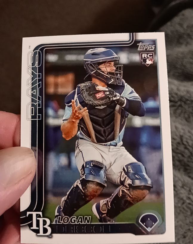 2025 Topps #185 Logan Driscoll — front