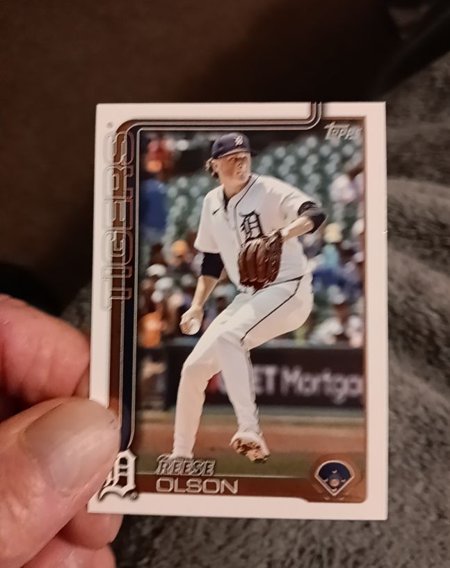 2025 Topps Series 1 #224 Reese Olson — front