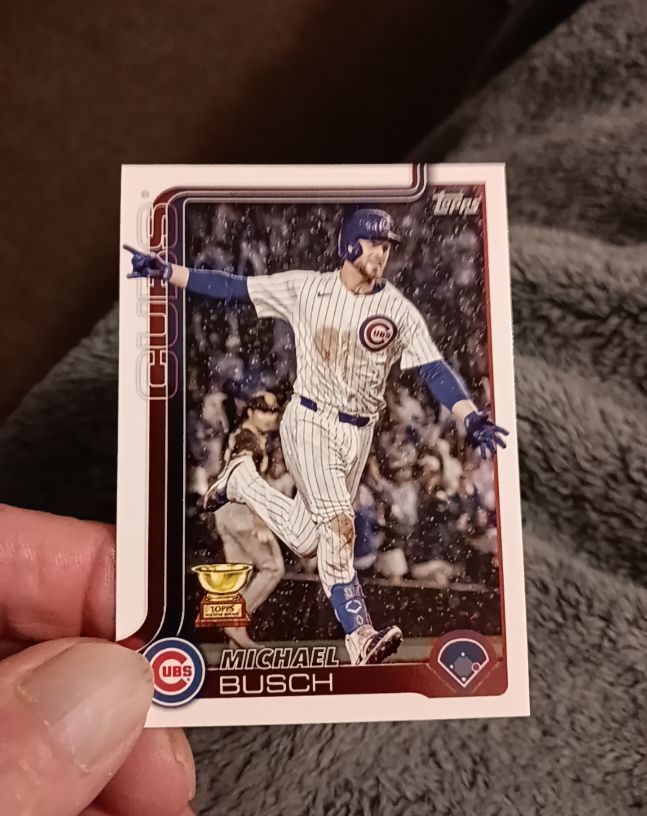 2025 Topps Series 1 #263 Michael Busch — front
