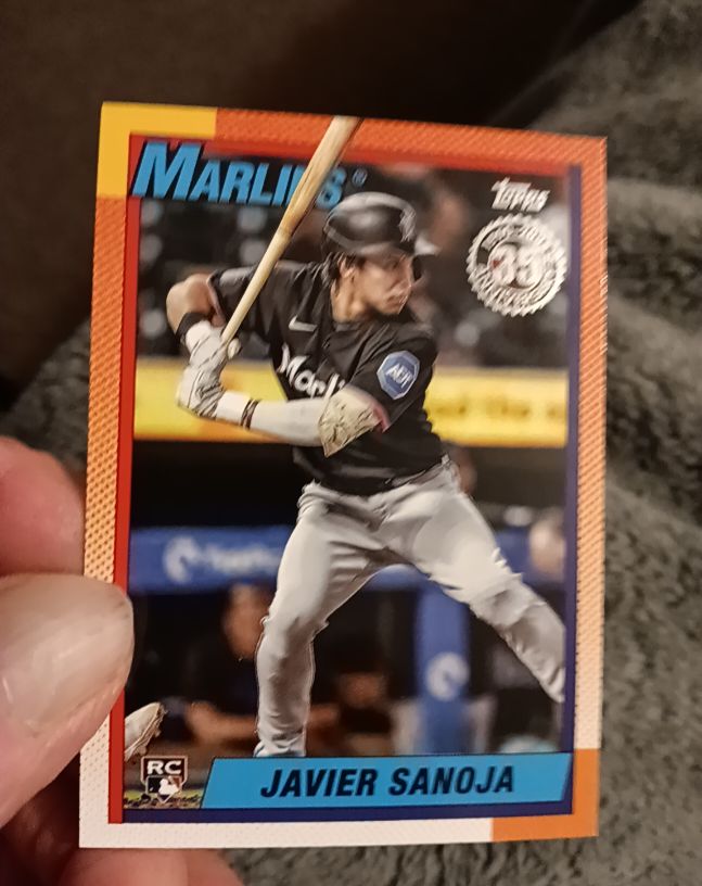 2025 Topps Series 2 #90B2-34 Javier Sanoja — front