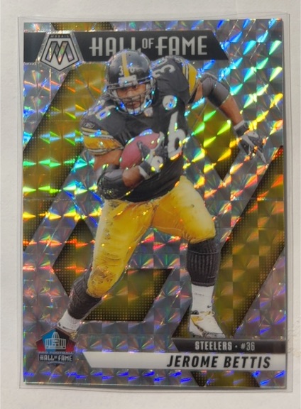 2025 Panini Mosaic Hall of Fame #36 Jerome Bettis — front