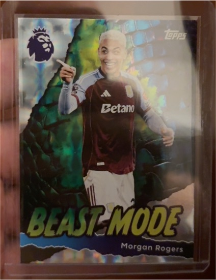 2025-26 Topps Premier League #422 Morgan Rogers — front