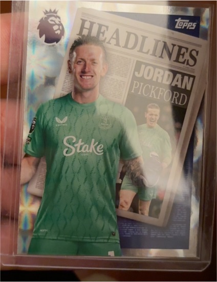 2025-26 Topps Premier League Headlines #445 Jordan Pickford — front
