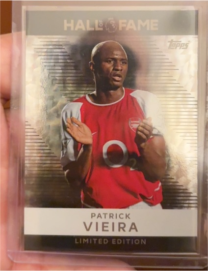 2025-26 Topps Premier League #HOF 7 Patrick Vieira — front