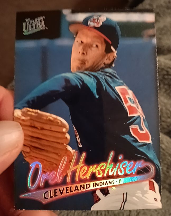 1997 Ultra #49 Orel Hershiser Cleveland Indians — front