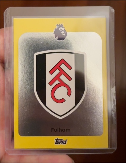 2025-26 Topps Premier League #145 Fulham Team Badge — front