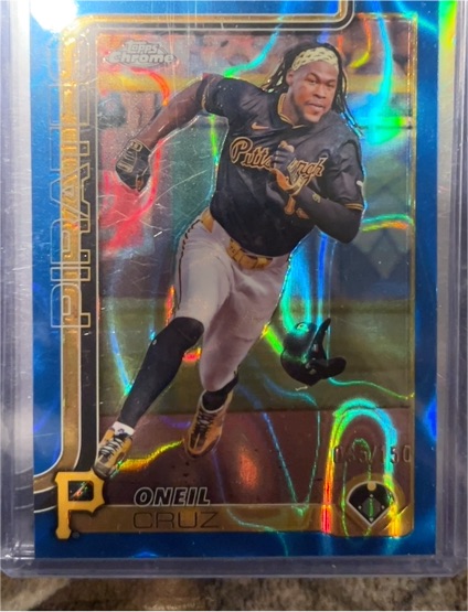 2025 Topps Chrome #252 Oneil Cruz — front