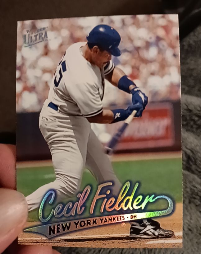 1997 Fleer Ultra #96 Cecil Fielder — front