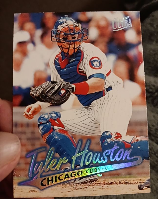 1996 Fleer Ultra Tyler Houston Chicago Cubs — front