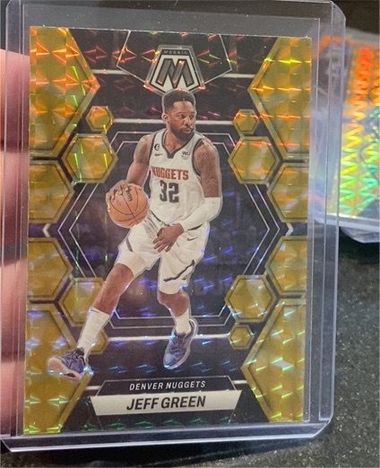 2022-23 Panini Mosaic #32 Jeff Green — front