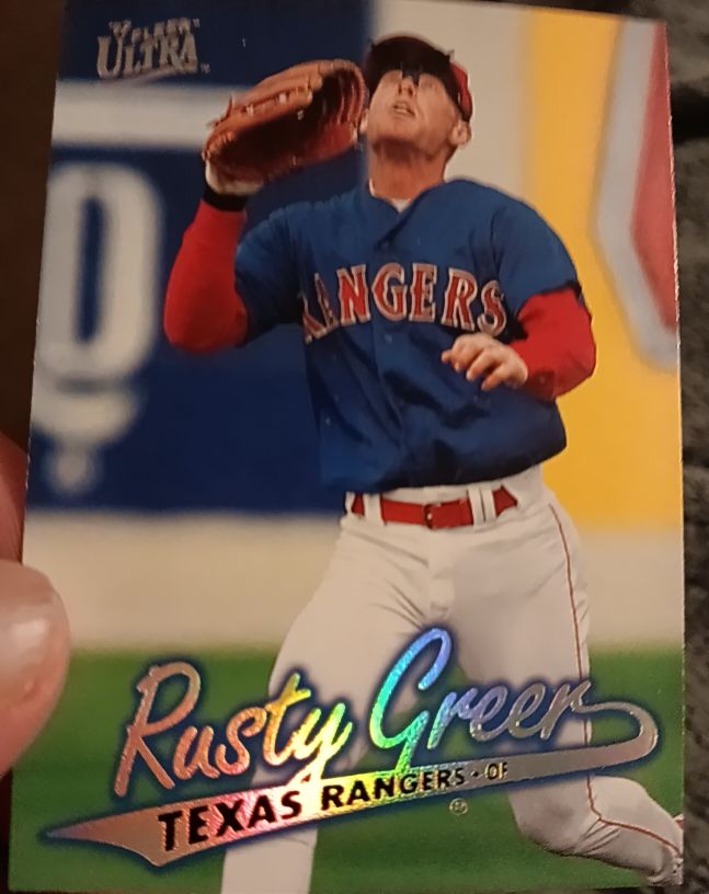 1997 Fleer Ultra #133 Rusty Greer — front