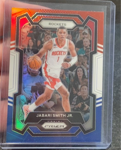 2023-24 Panini Prizm #49 Jabari Smith Jr. — front
