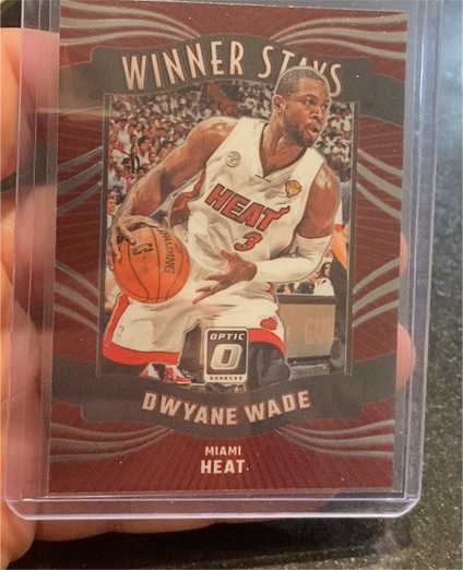 2023-24 Donruss Optic Winner Stays #20 Dwyane Wade — front
