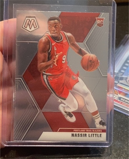 2019-20 Panini Mosaic #247 Nassir Little RC — front