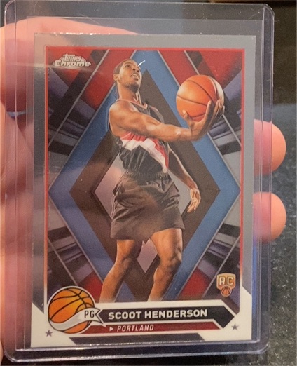 2023-24 Topps Chrome #60 Scoot Henderson — front