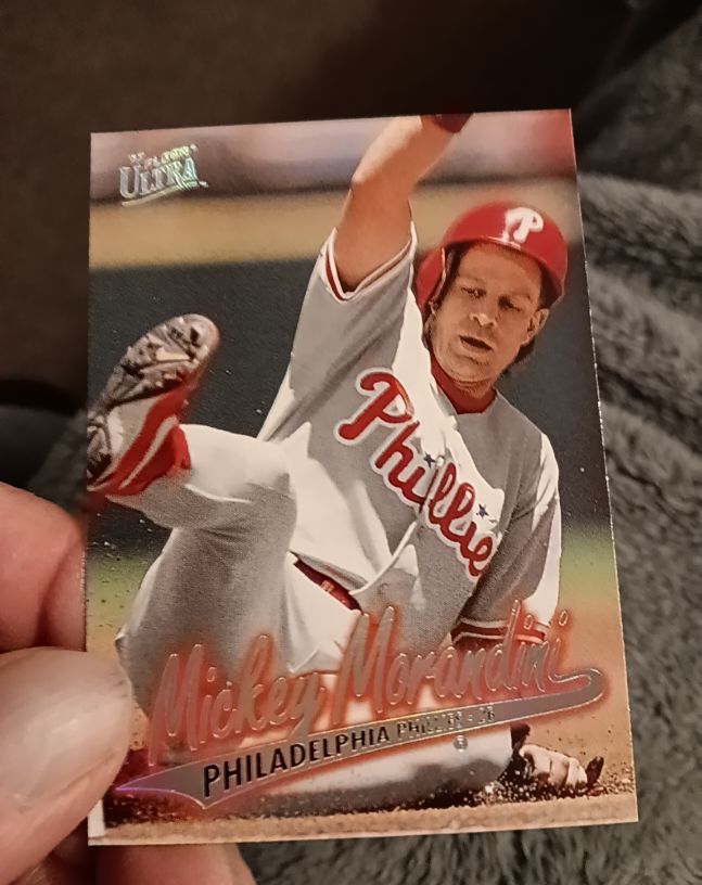 1997 Fleer Ultra Gold Medallion #G223 Mickey Morandini — front