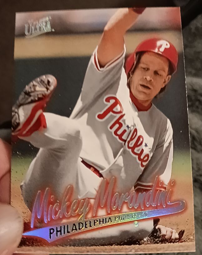 1997 Fleer Ultra #253 Mickey Morandini — front
