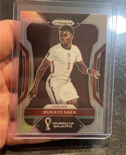 2022 Panini Prizm FIFA World Cup #84 Bukayo Saka — front