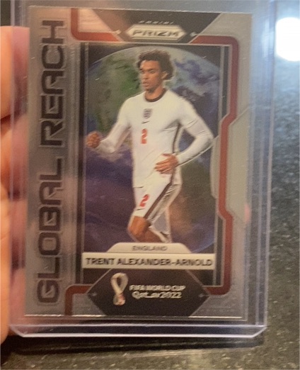 2022 Panini Prizm World Cup #7 Trent Alexander-Arnold Global Reach England — front