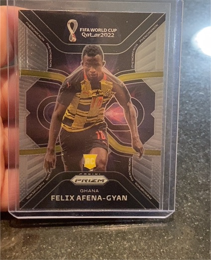 2022 Panini Prizm FIFA World Cup Phenomenon #12 Felix Afena-Gyan — front