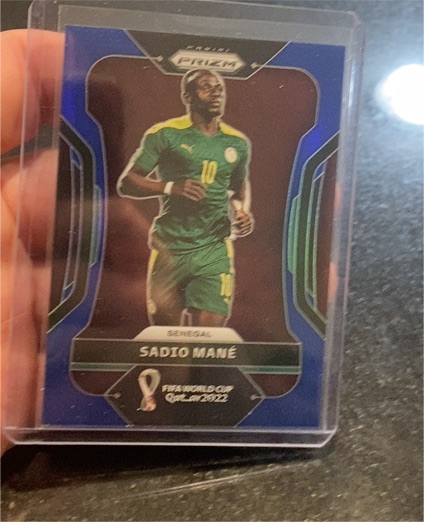 2022 Panini Prizm FIFA World Cup #252 Sadio Mané — front