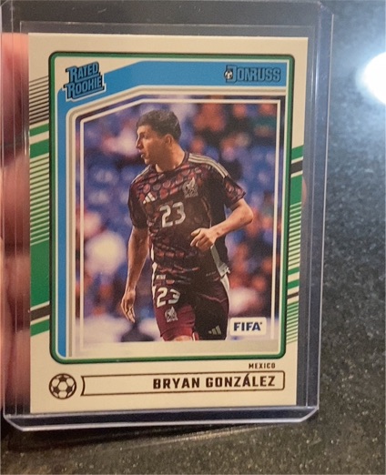 2024-25 Panini Donruss #180 Bryan Gonzalez Rated Rookie — front