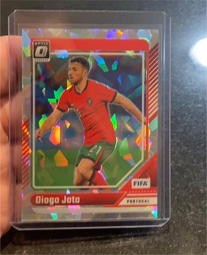 2024-25 Panini Donruss Optic # Diogo Jota — front