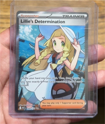 2025 Pokémon TCG Mega Evolution #169 Lillie's Determination — front