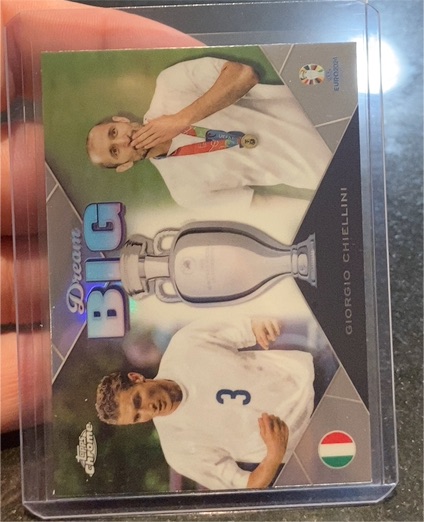2024 Topps Chrome UEFA Euro Dream Big #DB-3 Giorgio Chiellini — front