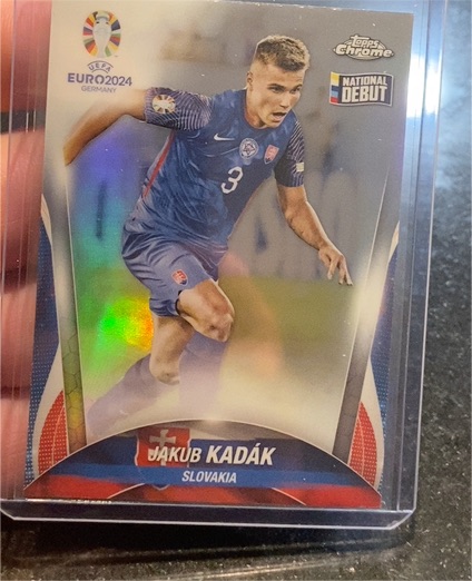 2024 Topps Chrome UEFA Euro #31 Jakub Kadák — front