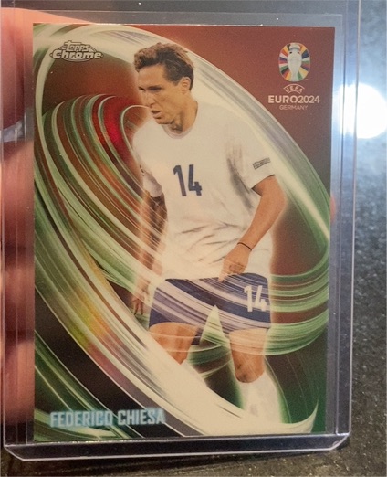 2024 Topps Chrome UEFA Euro #NN-2 Federico Chiesa — front