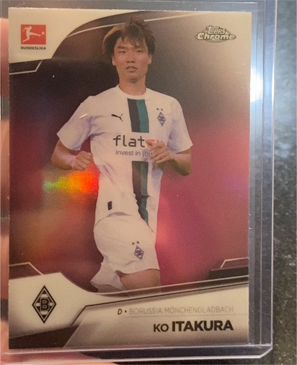 2022-23 Topps Chrome Bundesliga #76 Ko Itakura — front