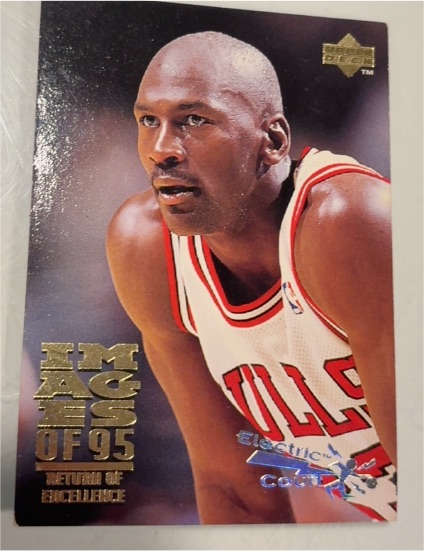 1995-96 Upper Deck #335 Michael Jordan — front
