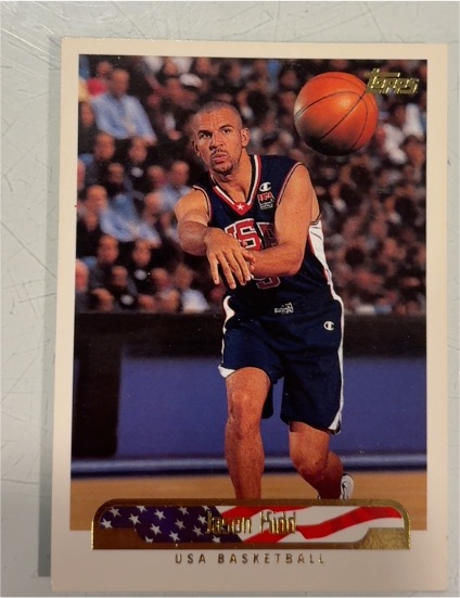 1999 Topps #255 Jason Kidd USA Basketball — front