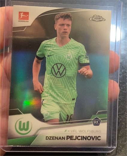 2022-23 Topps Chrome Bundesliga #100 Dzenan Pejcinovic — front