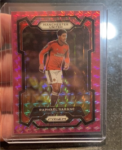2023-24 Panini Prizm Premier League #41 Raphaël Varane — front