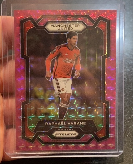 2023-24 Panini Prizm Premier League #41 Raphaël Varane — front