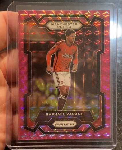 2023-24 Panini Prizm Premier League #41 Raphaël Varane — front