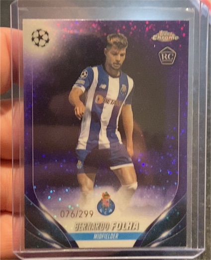 2023-24 Topps Chrome UEFA Club Competitions #192 Bernardo Folha — front