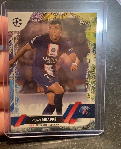 2022-23 Topps UEFA Club Competitions #100 Kylian Mbappé — front