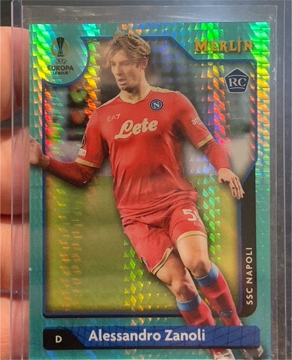 2021-22 Topps Merlin Chrome UEFA #2 Alessandro Zanoli — front