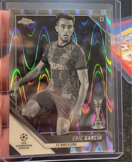 2021-22 Topps Chrome UEFA Champions League #56 Eric Garcia — front