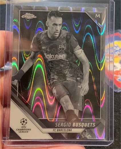 2021-22 Topps Chrome UEFA Champions League #42 Sergio Busquets — front