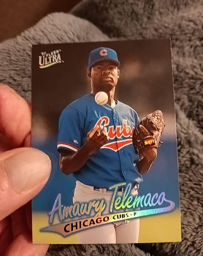 1997 Fleer Ultra #Amaury Telemaco Chicago Cubs — front