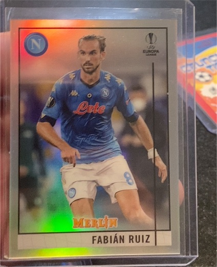 2020-21 Topps Merlin Chrome #81 Fabián Ruiz — front